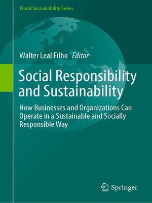 cover image of Social Responsibility and Sustainability